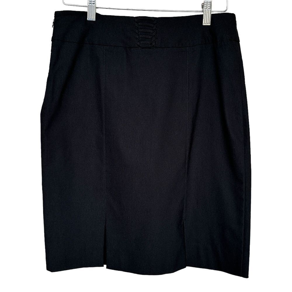 Joseph Ribkoff Skirt A-Line Women's Size 8 Black Career‎ Office Business Zipper